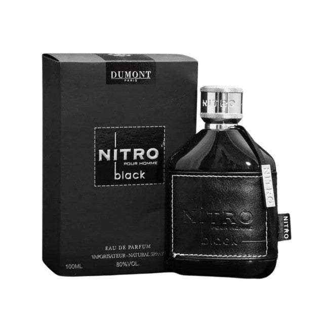 Nitro Black Dumont Paris Pour Homme 3.4 Eau De Parfum Spray