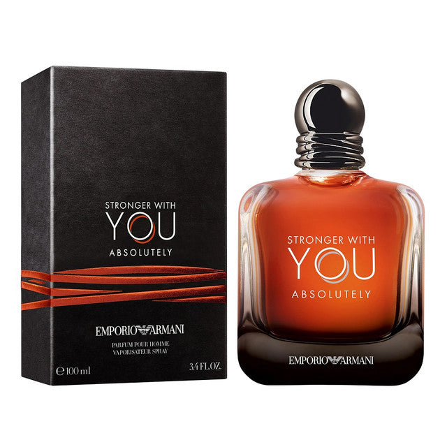 ARMANI STRONGER WITH YOU ABSOLUTELY 3.4 EAU DE PARFUM SPRAY FOR MEN