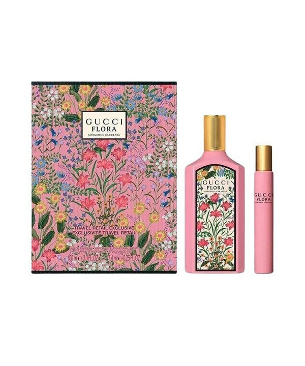 Gucci Ladies Flora by Gorgeous Gardenia EDP Set 100ML+10ML - 3616303785062