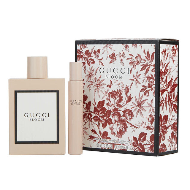 Gucci Bloom 2 Pcs Set: 3.3 Eau De Parfum Spray + 0.25 Oz Fragrance Pen (Picture Box)