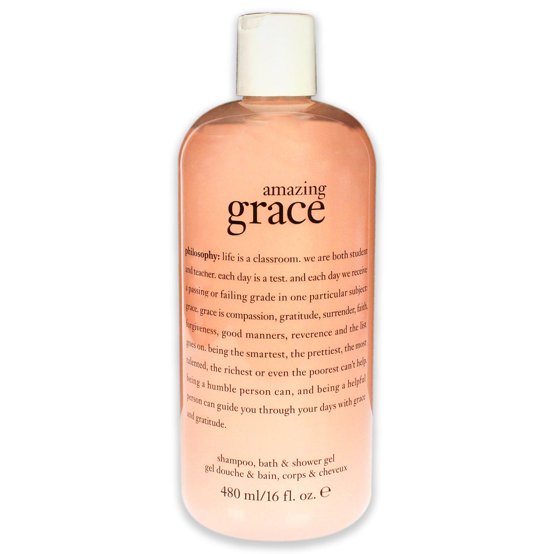 Amazing Grace Perfumed Shampoo Bath & Shower Gel by Philosophy for Unisex - 16 oz Bath & Shower Gel