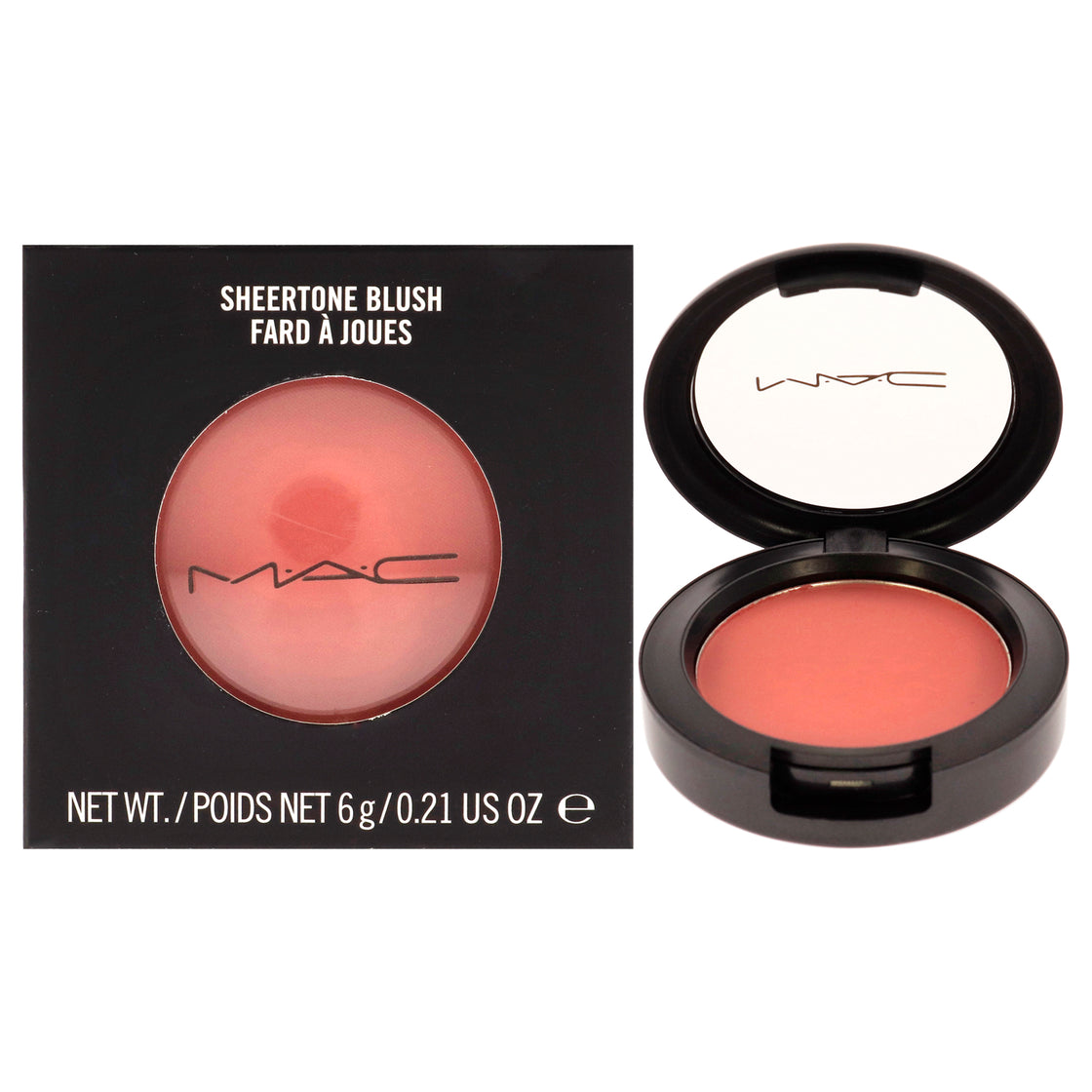 Sheertone Blush - Pinch Me by MAC for Women - 0.21 oz Blush