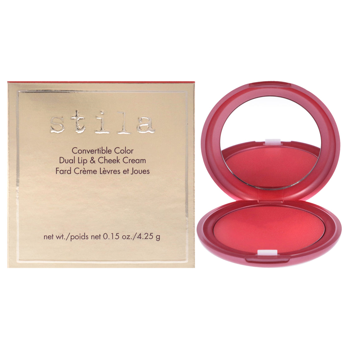 Convertible Color Dual Lip and Cheek Cream - Petunia by Stila for Women - 0.15 oz Makeup