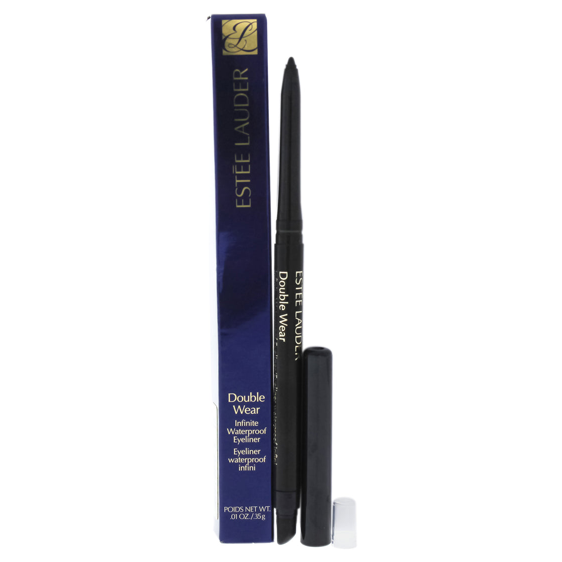 Double Wear Infinite Waterproof Eyeliner - # 01 Kohl Noir by Estee Lauder for Women - 0.01 oz Eyeliner