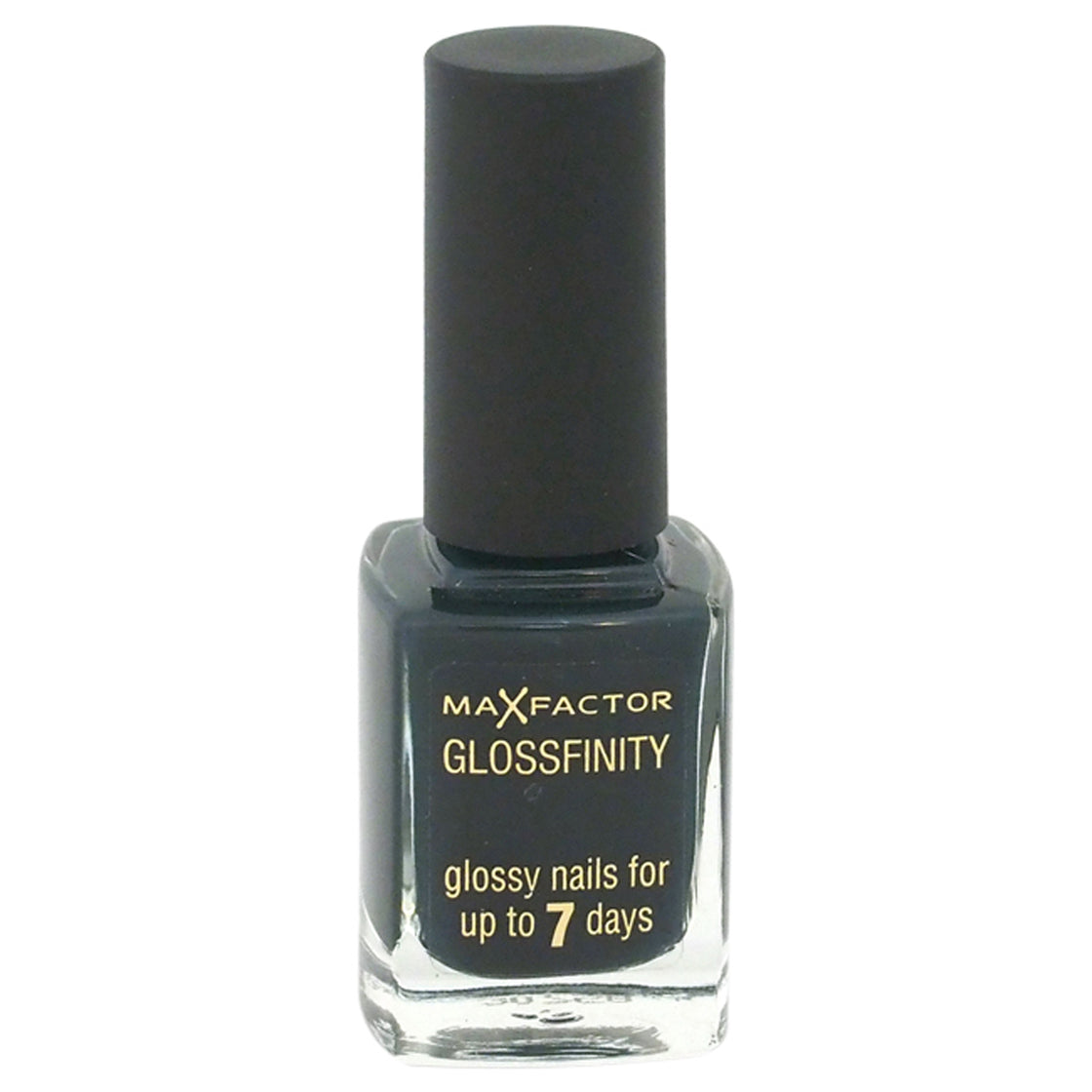 Glossfinity Nail Polish - 180 Blackout by Max Factor for Women - 0.37 oz Nail Polish