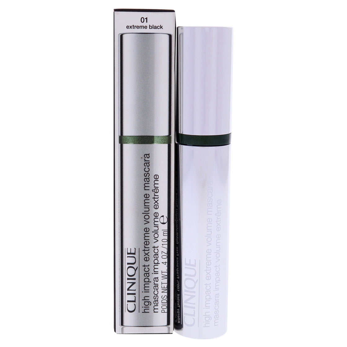 High Impact Extreme Volume Mascara - 01 Extreme Black by Clinique for Women - 0.4 oz Mascara