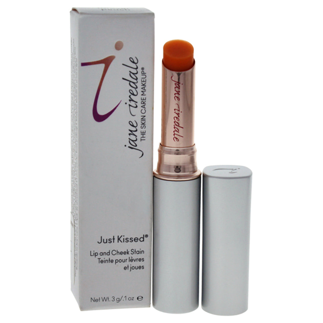 Just Kissed - Forever Peach by Jane Iredale for Women - 0.1 oz Lip & Cheek Stain