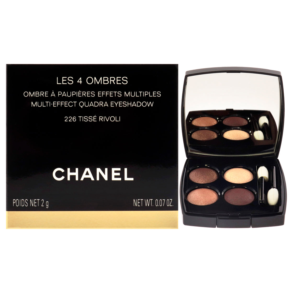 Les 4 Ombres Multi-Effect Quadra Eyeshadow - 226 Tisse Rivoli by Chanel for Women - 0.07 oz Eye Shadow