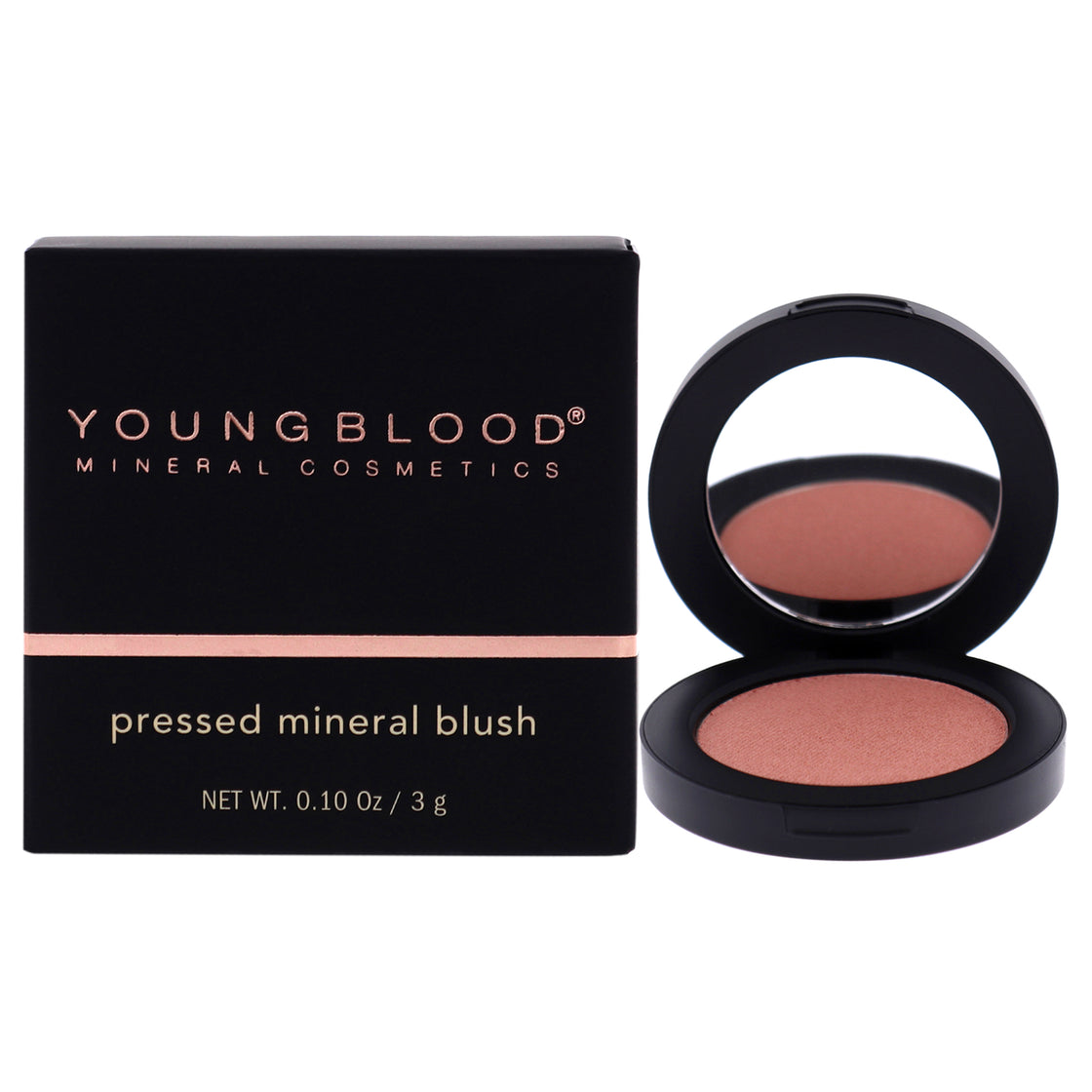 Pressed Mineral Blush - Sugar Plum by Youngblood for Women - 0.10 oz Blush