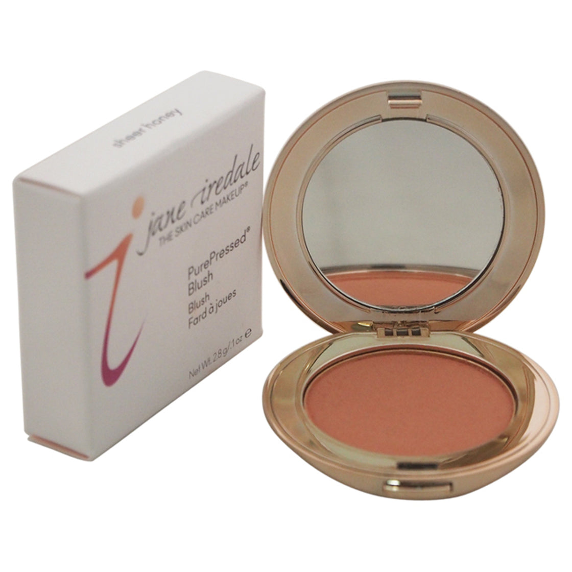 PurePressed Blush - Sheer Honey by Jane Iredale for Women - 0.1 oz Blush