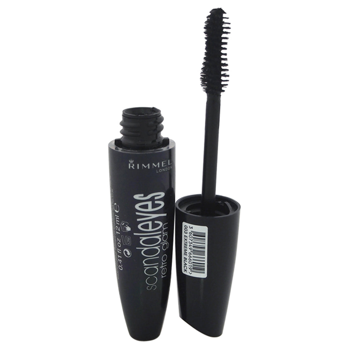 Scandaleyes Retro Glam Mascara - 003 Extreme Black by Rimmel London for Women - 0.4 oz Mascara