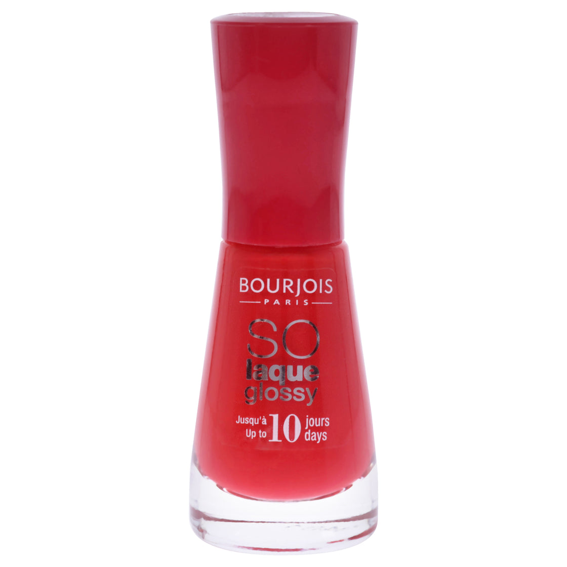 So Laque Glossy -02 Prepphibiscus by Bourjois for Women - 0.3 oz Nail Polish