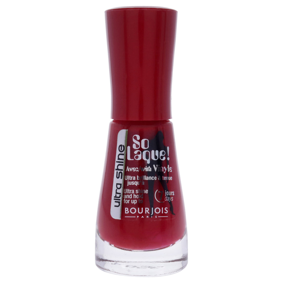 So Laque Ultra Shine - 24 Rouge Escarpin by Bourjois for Women - 0.3 oz Nail Polish