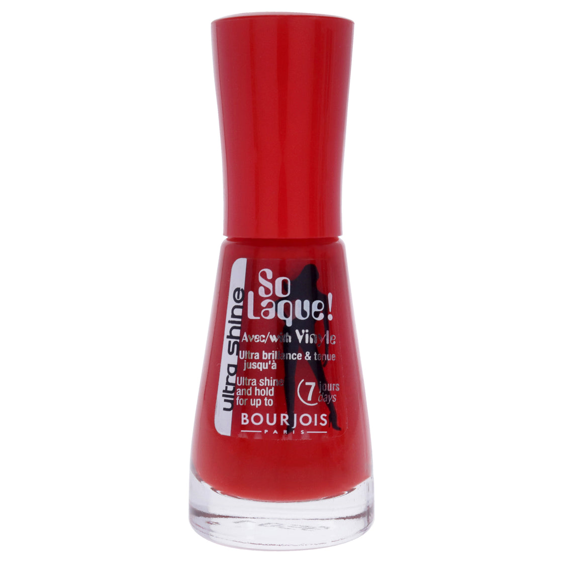 So Laque Ultra Shine - 25 Rouge Casino by Bourjois for Women - 0.3 oz Nail Polish