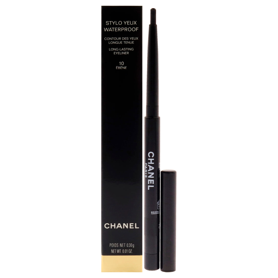 Stylo Yeux Waterproof - 10 Ebene by Chanel for Women - 0.01 oz Eyeliner