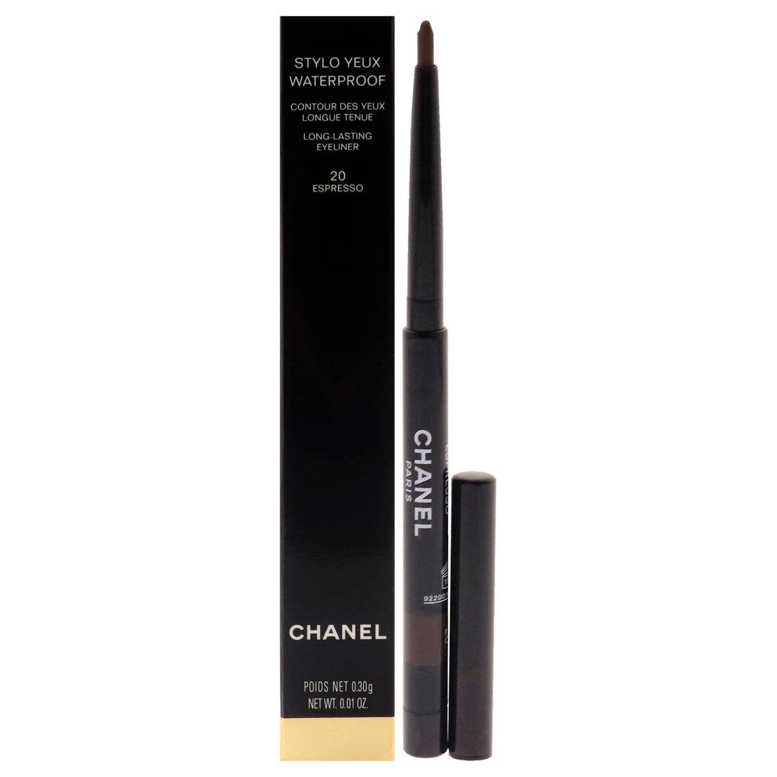 Stylo Yeux Waterproof - 20 Espresso by Chanel for Women - 0.01 oz Eyeliner