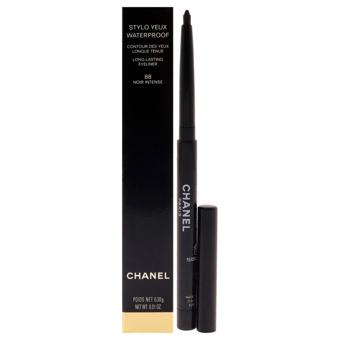 Stylo Yeux Waterproof - 88 Noir Intense by Chanel for Women - 0.01 oz Eyeliner