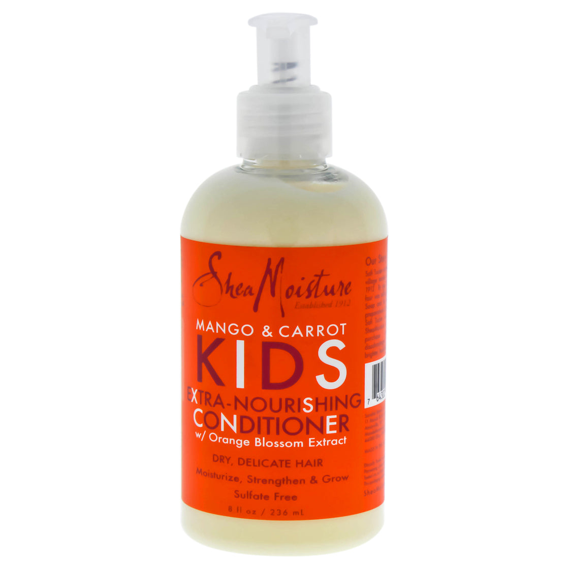 Mango and Carrot Kids Extra-Nourishing Conditioner by Shea Moisture for Kids - 8 oz Conditioner