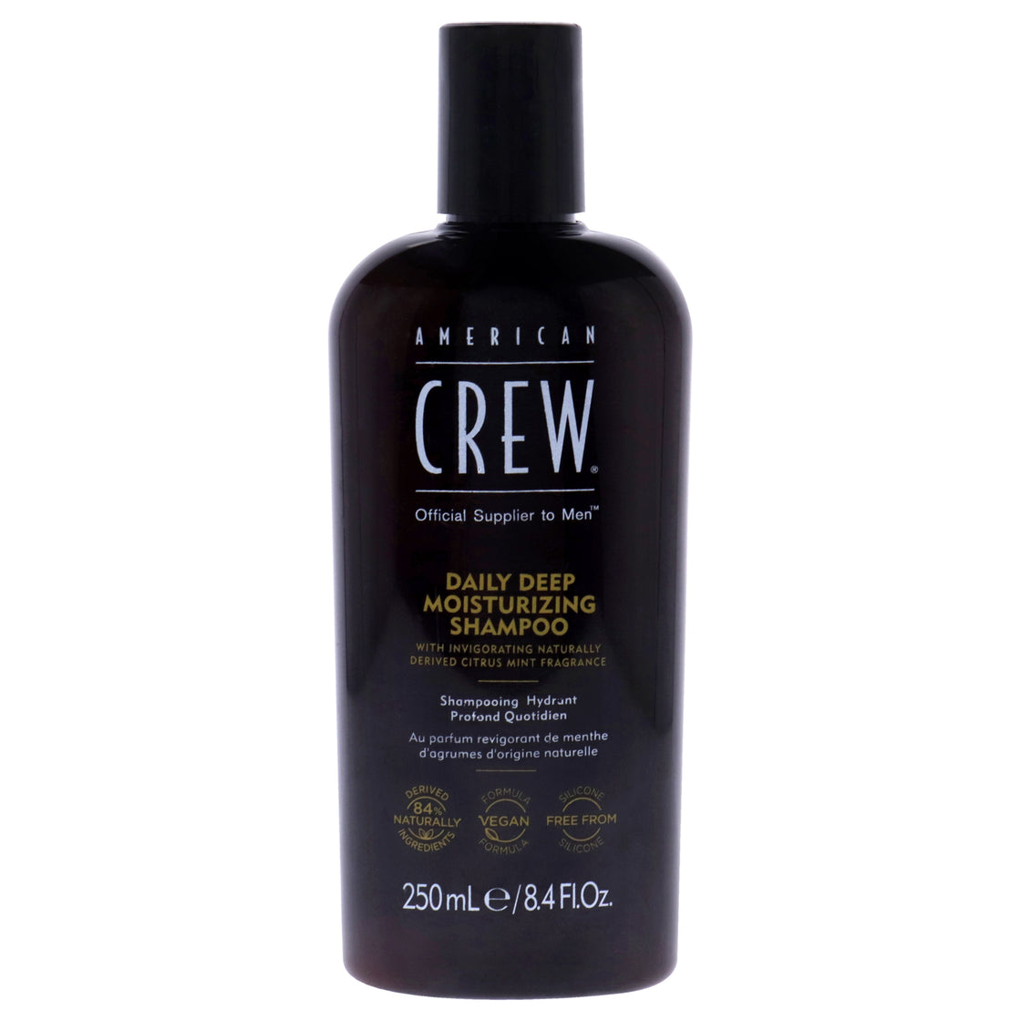 Daily Deep Moisturizing Shampoo by American Crew for Men - 8.4 oz Shampoo