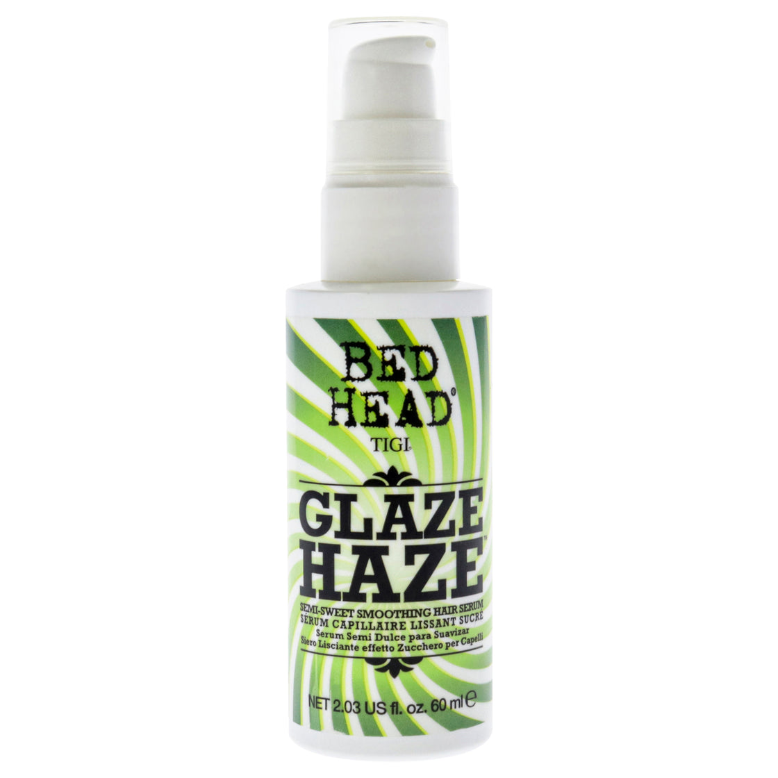 Bed Head Glaze Haze Semi-Sweet Smoothing Hair Serum by TIGI for Unisex - 2.03 oz Serum