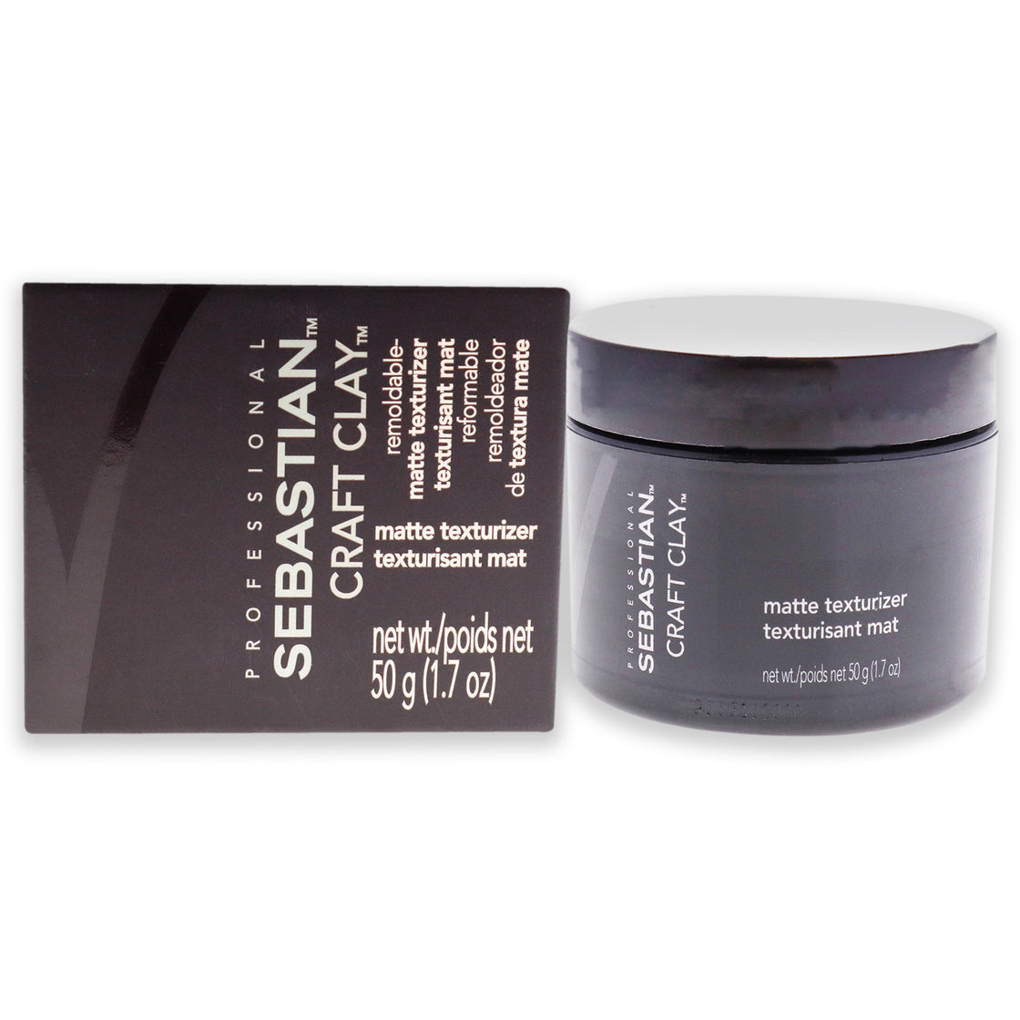 Craft Clay Remoldable Matte Texturizer by Sebastian for Unisex - 1.7 oz Clay