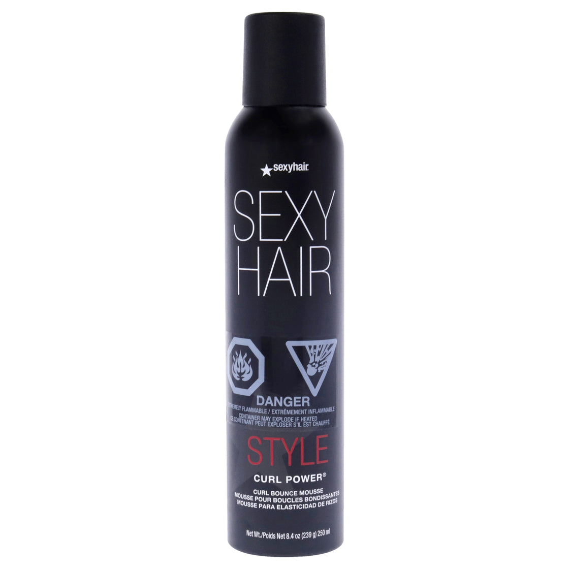 Curly Sexy Hair Curl Power Spray Foam by Sexy Hair for Unisex - 8.4 oz Mousse