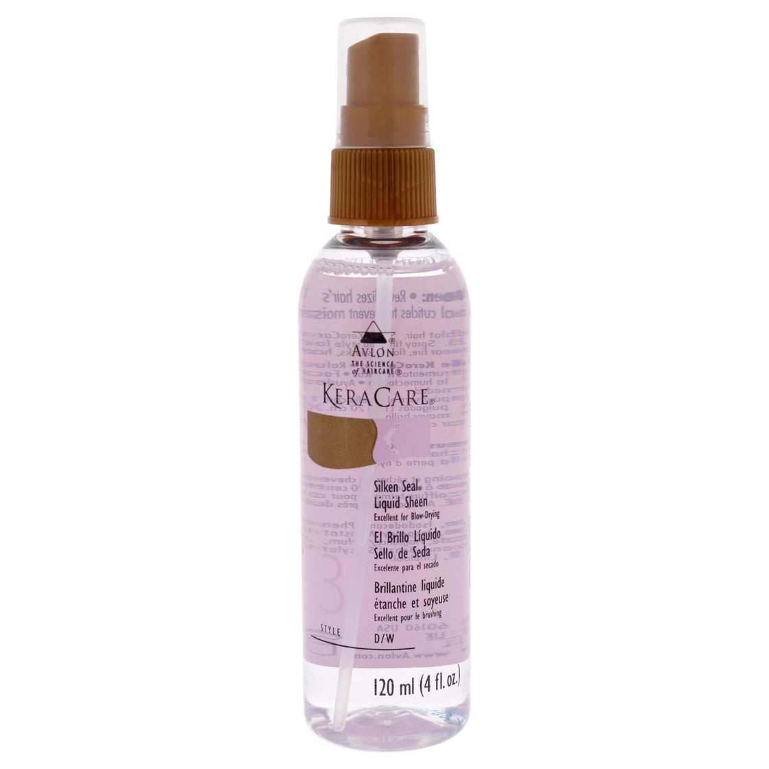 KeraCare Silken Seal Liquid Sheen by Avlon for Unisex - 4 oz Spray