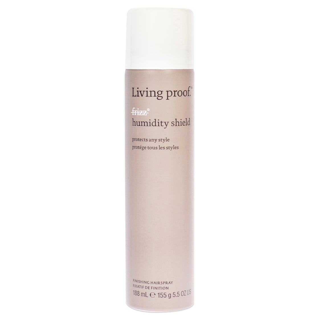 No Frizz Humidity Shield by Living Proof for Unisex - 5.5 oz Hair Spray