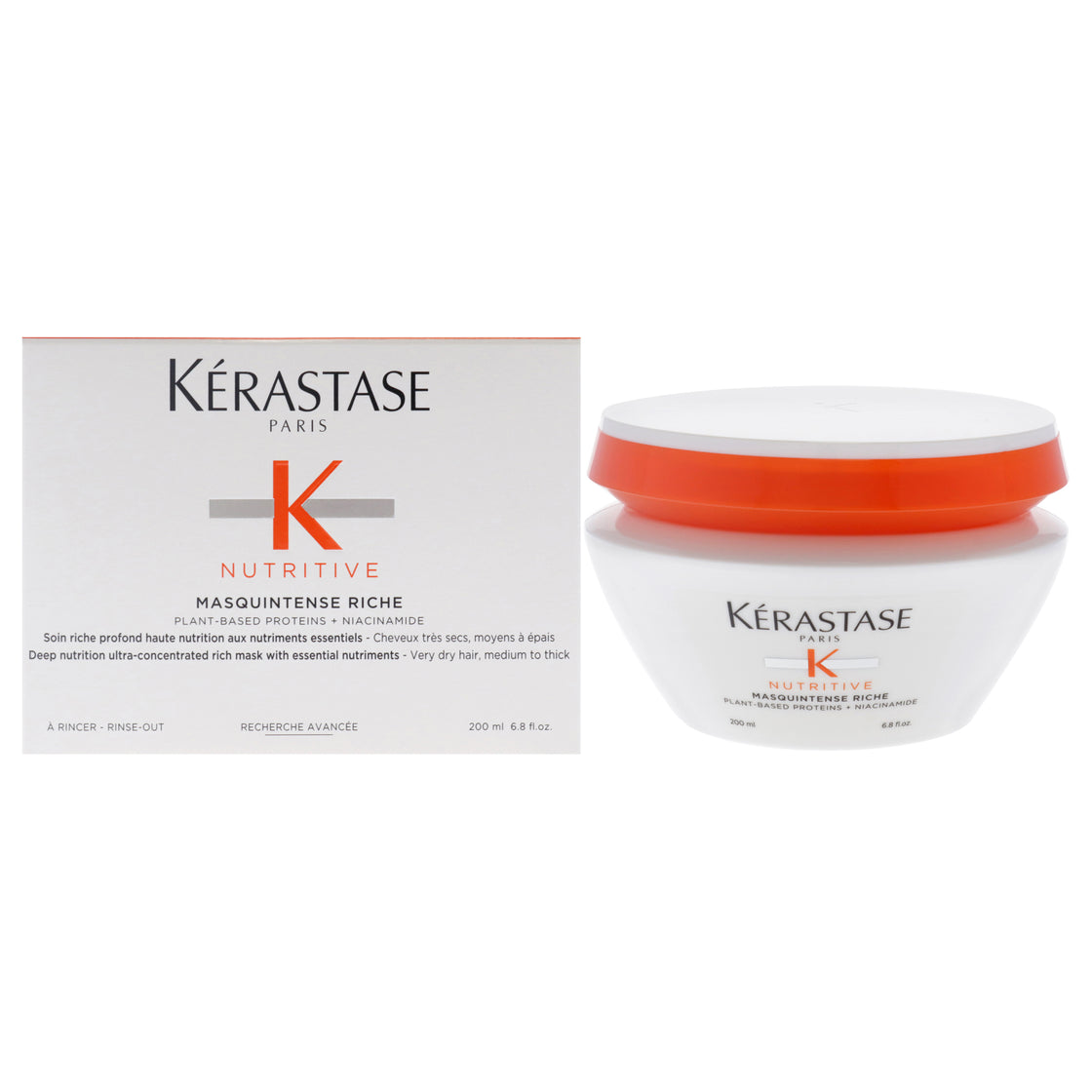 Nutritive Masquintense Riche - Very Dry to Thick Hair by Kerastase for Unisex - 6.8 oz Masque