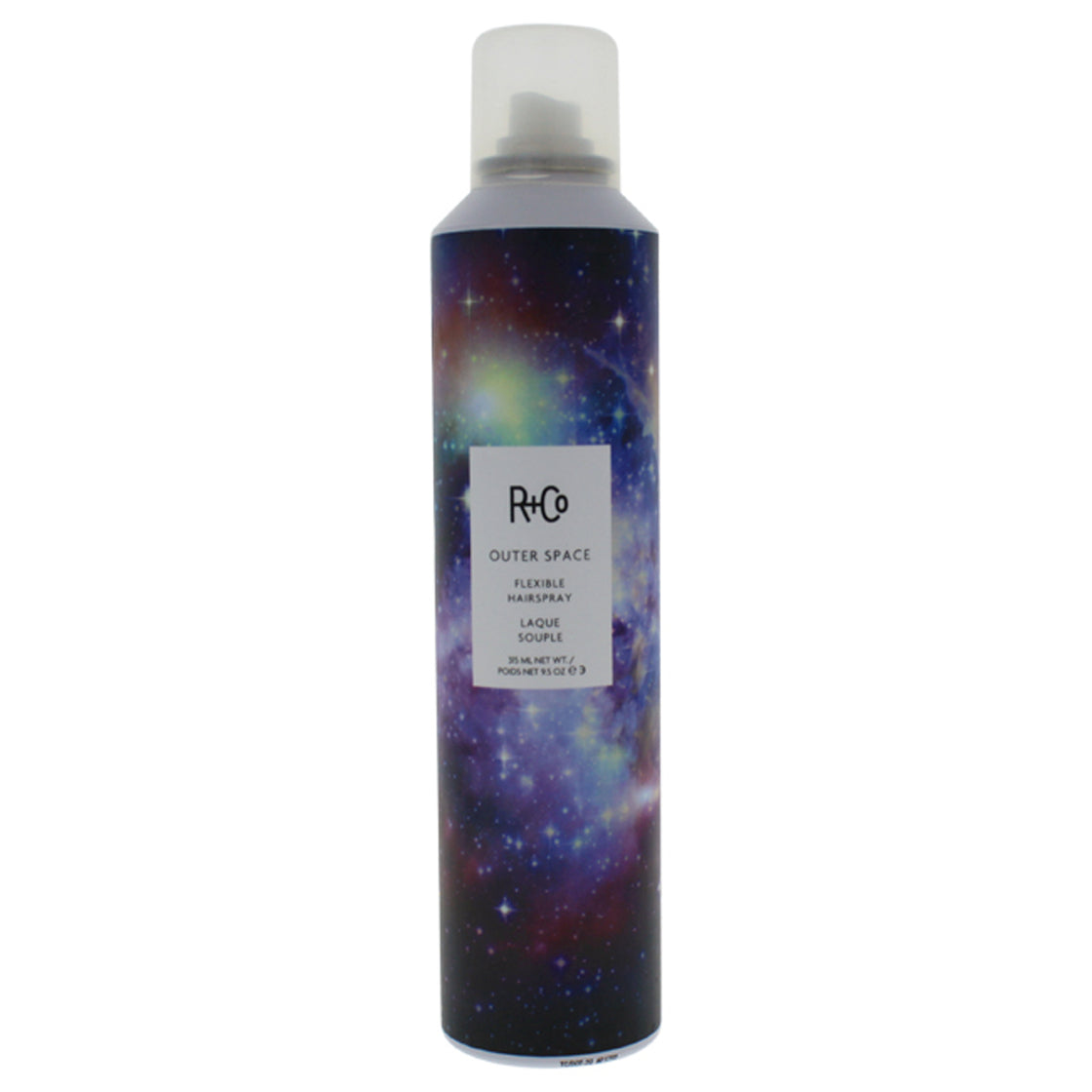 Outer Space Flexible Hairspray by R+Co for Unisex - 9.5 oz Hair Spray