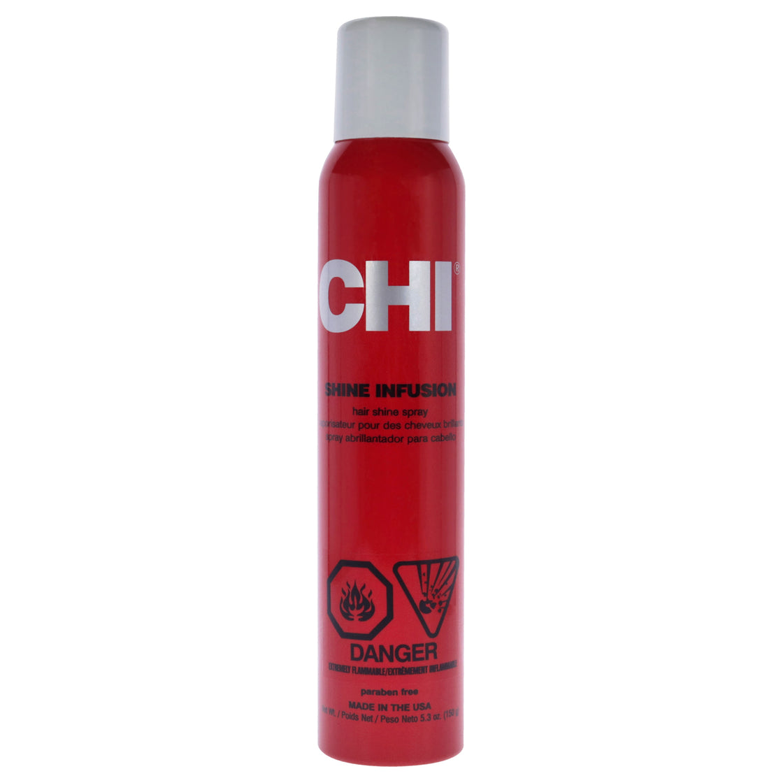 Shine Infusion Spray by CHI for Unisex - 5.3 oz Hair Spray