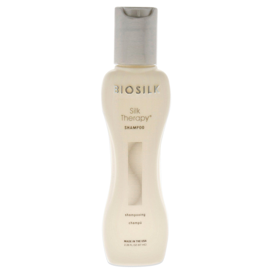 Silk Therapy Shampoo - Travel Size by Biosilk for Unisex - 2.26 oz Shampoo