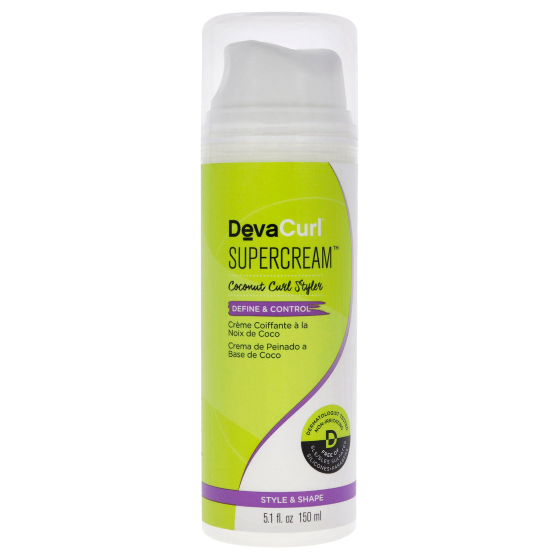 Supercream Coconut Curl Styler by DevaCurl for Unisex - 5.1 oz Cream