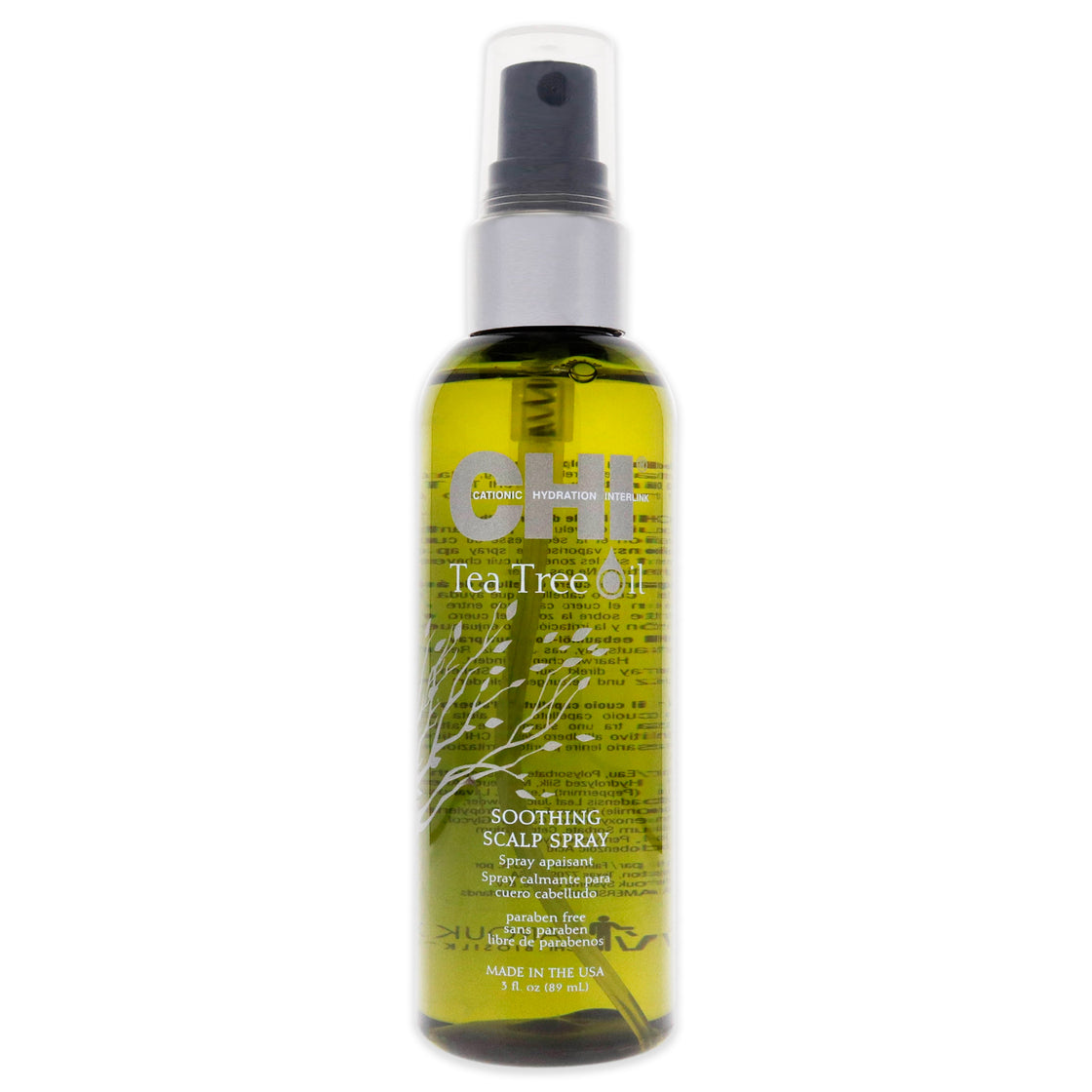 Tea Tree Oil Soothing Scalp by CHI for Unisex - 3 oz Spray