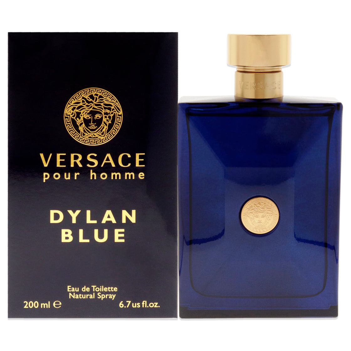 Dylan Blue by Versace for Men - 6.7 oz EDT Spray