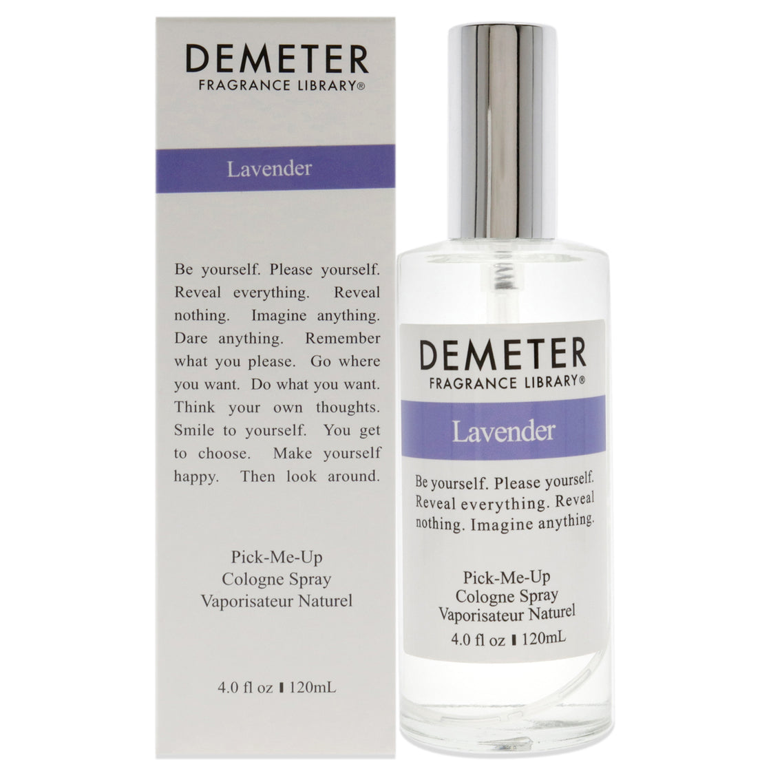 Lavender by Demeter for Unisex - 4 oz Cologne Spray