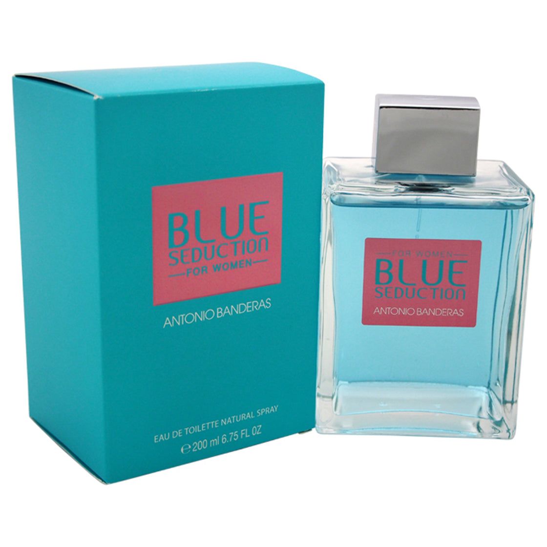 Blue Seduction by Antonio Banderas for Women - 6.8 oz EDT Spray