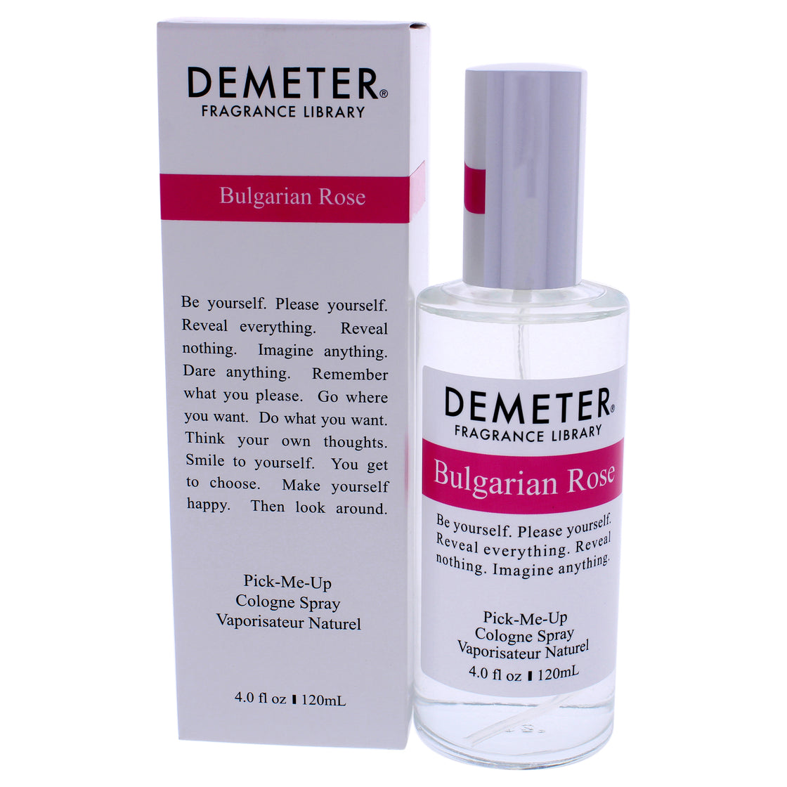 Bulgarian Rose by Demeter for Women - 4 oz Cologne Spray