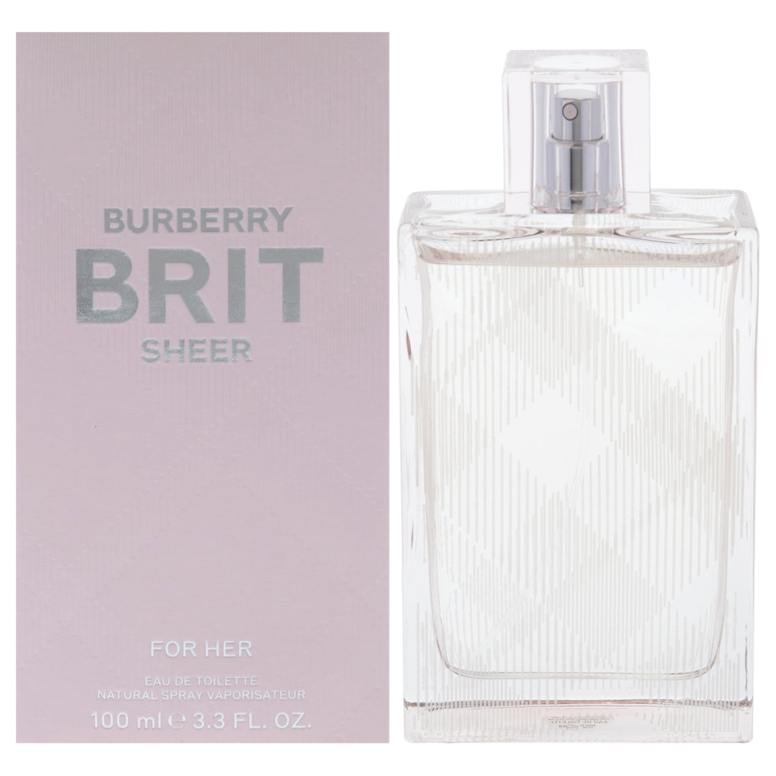 Burberry Brit Sheer by Burberry for Women - 3.3 oz EDT Spray