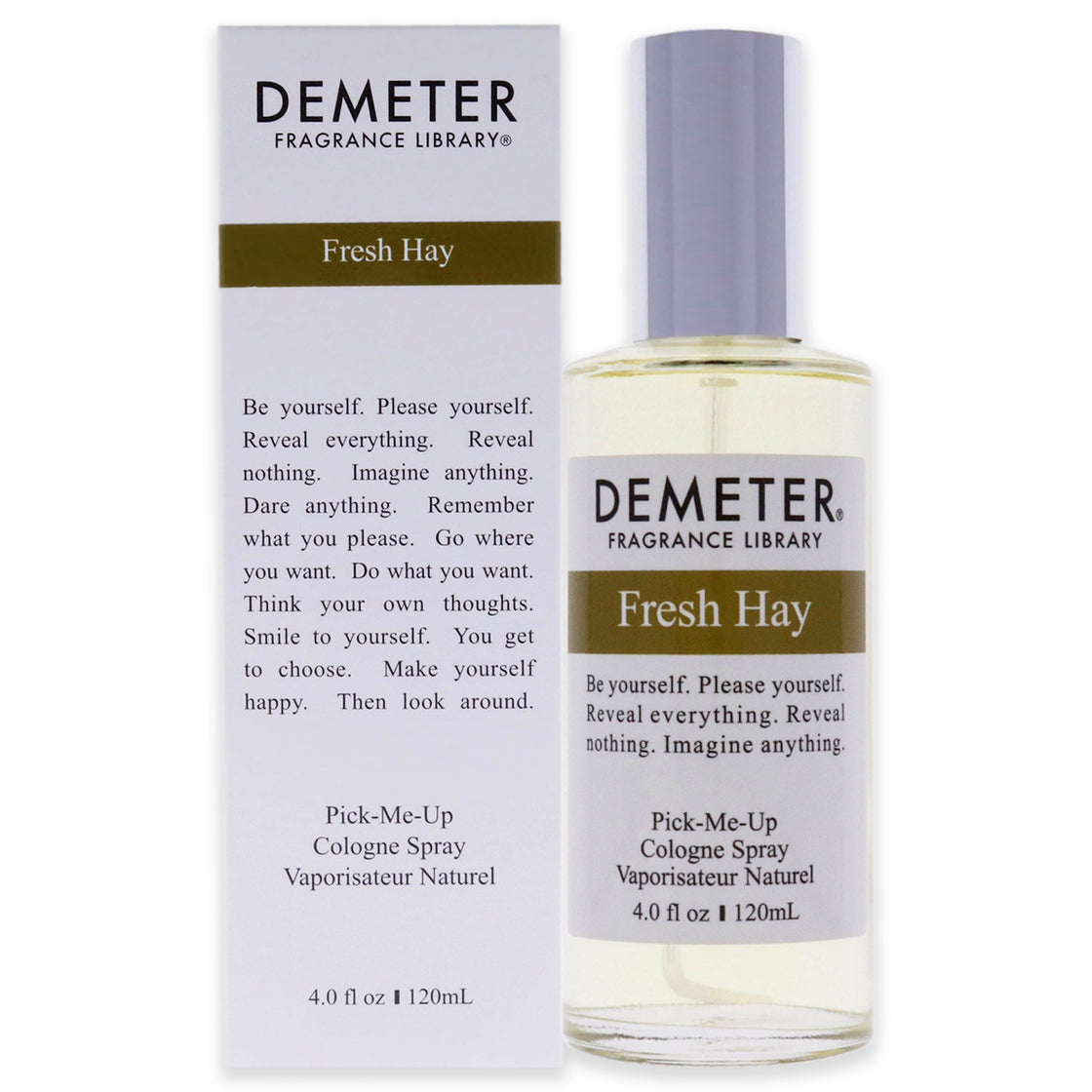 Fresh Hay by Demeter for Women - 4 oz Cologne Spray