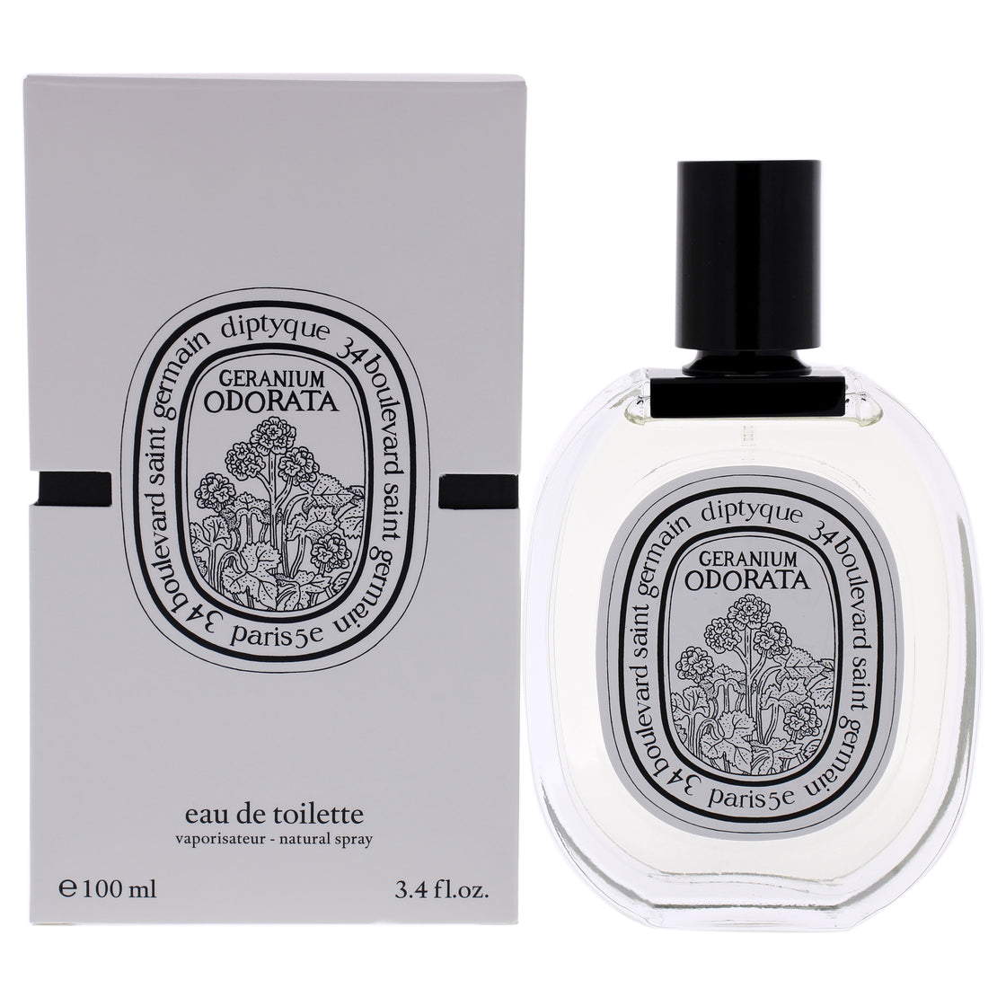 Geranium Odorata by Diptyque for Women - 3.4 oz EDT Spray