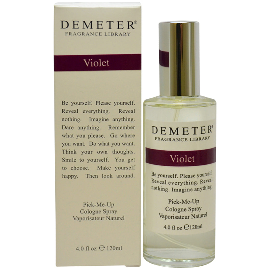 Violet by Demeter for Women - 4 oz Cologne Spray