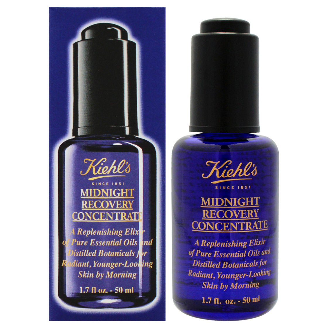 Midnight Recovery Concentrate by Kiehls for Unisex - 1.7 oz Concentrate