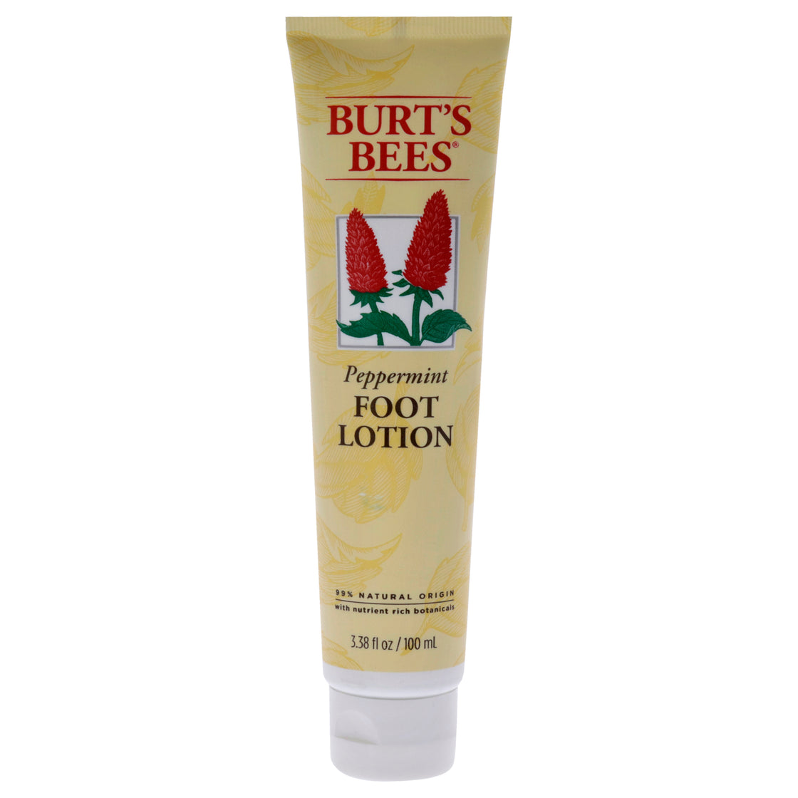 Peppermint Foot Lotion by Burts Bees for Unisex - 3.38 oz Lotion