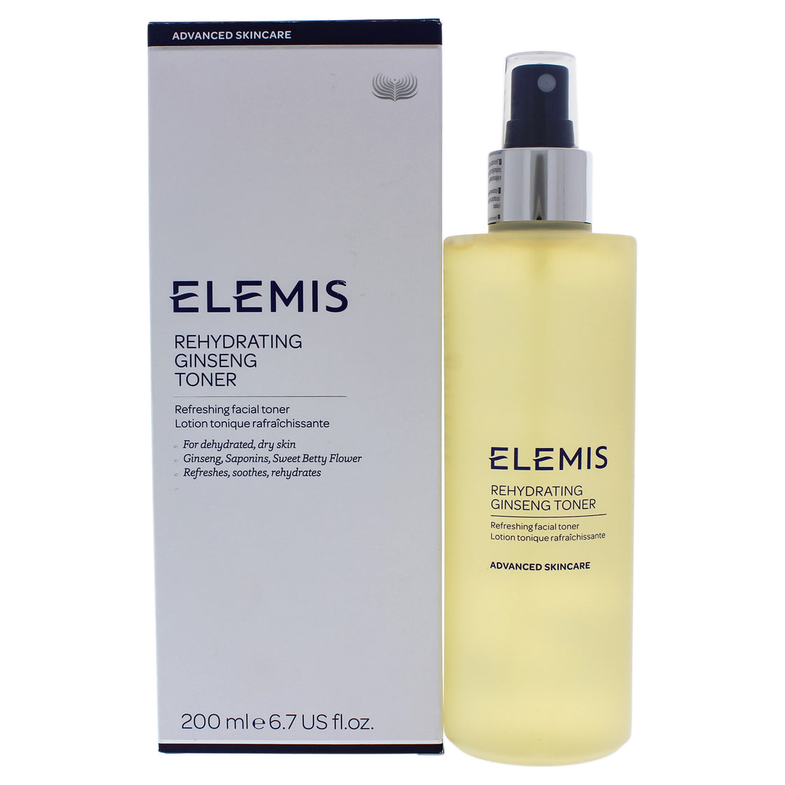 Rehydrating Ginseng Toner by Elemis for Unisex - 6.7 oz Toner