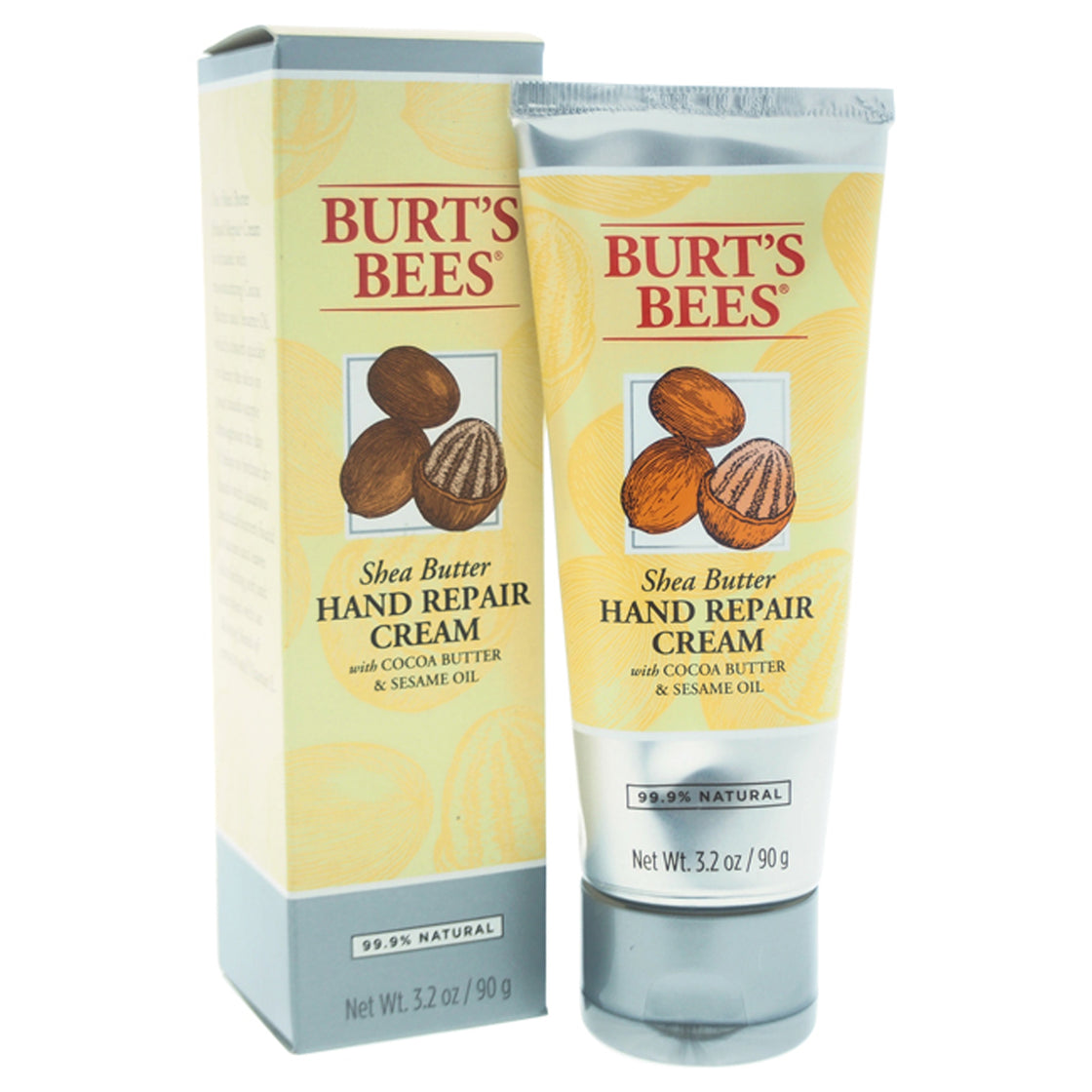 Shea Butter Hand Repair Cream by Burts Bees for Unisex - 3.2 oz Hand Cream