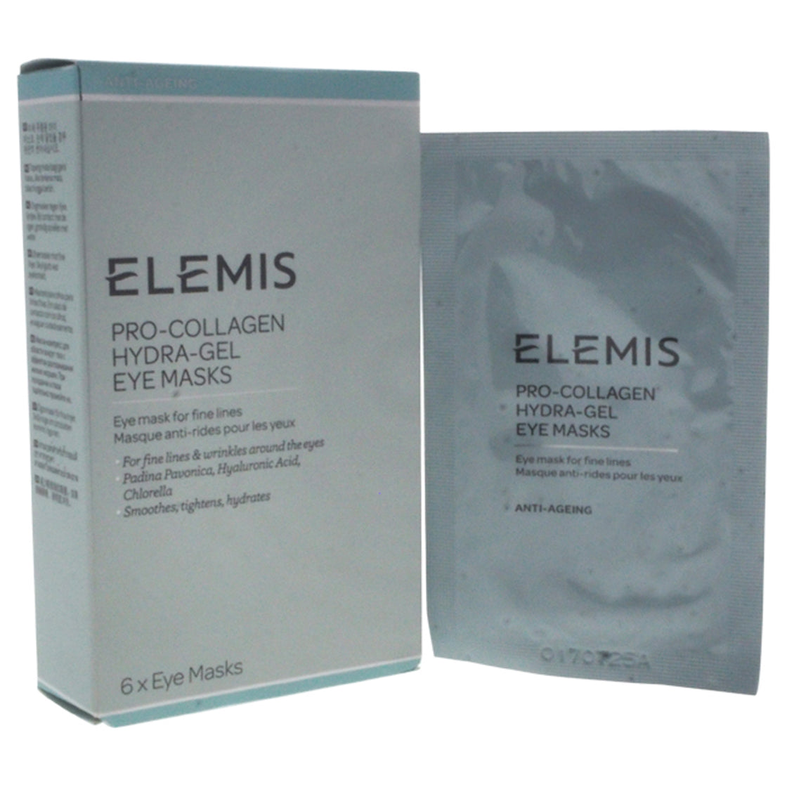 Pro-Collagen Hydra-Gel Eye Mask by Elemis for Women - 6 Pc Eye Mask