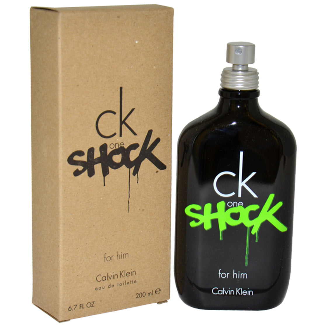 CK One Shock For Him by Calvin Klein for Men - 6.7 oz EDT Spray (Tester)