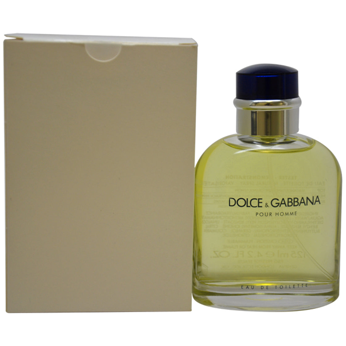 Dolce and Gabbana by Dolce and Gabbana for Men - 4.2 oz EDT Spray (Tester)