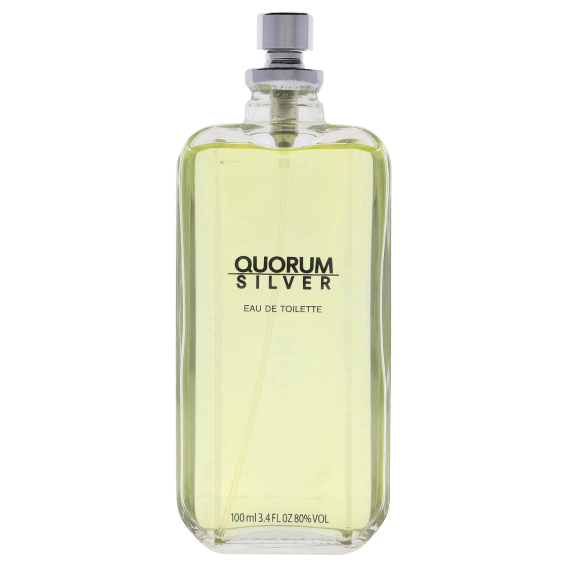 Quorum Silver by Antonio Puig for Men - 3.4 oz EDT Spray (Tester)